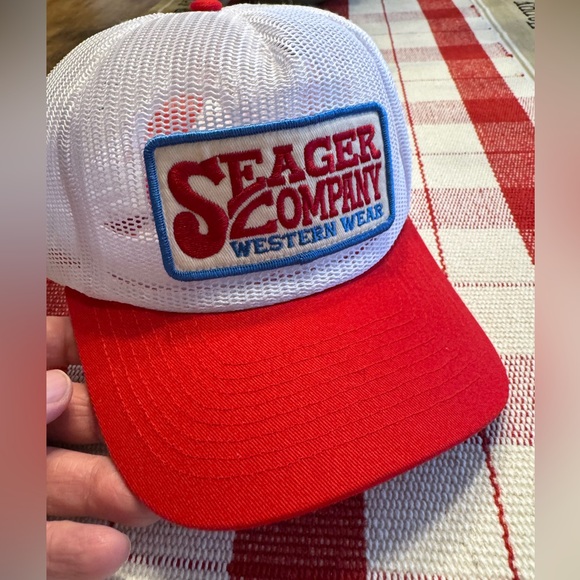 Seager Company Western Wear all mesh cap - Picture 1 of 3